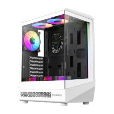 Gamemax Case ATX - Vista COC AW - 5 x 120 mm A-RGB Fans, MB Plate COC Fan, image 