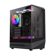 Gamemax Case ATX - Vista COC AB - 5 x 120 mm A-RGB Fans, MB Plate COC Fan, image 