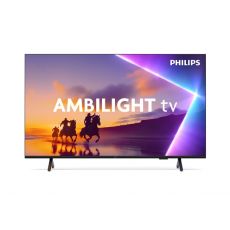 Philips 65PUS8510/12, 65" 4K Ultra HD QLED, 3840x2160p, DVB-T/T2/T2-HD/C/S/S2, 60Hz, Ambilight 3, Pixel Precise UHD, 90% DCI, HDR+, Titan OS, Dolby Atmos, Dolby Digital, VRR, 3*HDMI, 2*USB, 802.11ac, 20W RMS, Black, image 