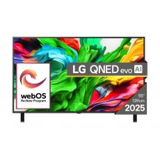 LG 55QNED85A3C, 55" 4K QNED HDR Smart TV, 3840x2160, 120Hz Native (VRR 144Hz), DVB-T2/C/S2, Alpha 8 AI Processor, HDR 10 PRO, webOS 25 ThinQ, 4K Upscaling, WiFi 5, Dolby Vision, FreeSync, Bluetooth 5.1, AirPlay 2, LAN, CI, HDMI, SPDIF, 2 pole Stand, image 