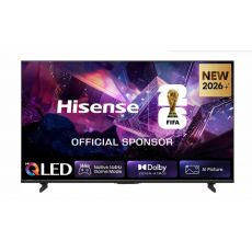 Hisense 55" E7S Pro, 4K Ultra HD 3840x2160, QLED, Quantum Dot, 144Hz, HDR 10+ adaptive, HLG, Dolby Vision, DTS Virtual X, Smart TV, WiFi 5GHz, WiFi Direct, BT, Anyview Cast, 3xHDMI, 2xUSB, LAN, CI+, DVB-T2/C/S2, Black, image 