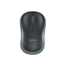 Mouse optic wireless LOGITECH M185, Gri, USB, image 