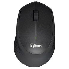 Mouse wireless optic LOGITECH M330 Silent Plus, Negru, USB, image 
