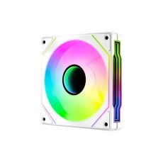 AeroCool Fan 120mm Phantom M-3 - Infinity Mirror ARGB - White, image 
