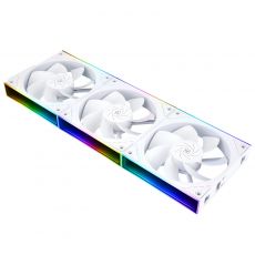 Thermalright Fan Pack 3-in-1 3x120mm - TL-M12QRW x 3 - White, Reverse, Infinity Mirror, Daisy-Chain, A-RGB, image 