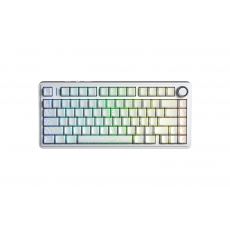 Aula Wireless Gaming Mechanical Keyboard F75HE - Black King Magnetic Switch [Linear] (English US), White, image 