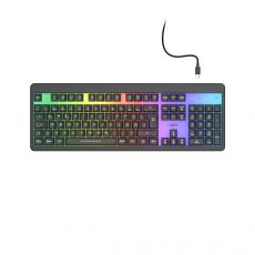 uRage "Exodus 215 Illuminated" Gaming Keyboard, black, QWERTY, image 