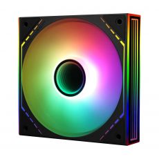 Thermalright Fan 120mm - TL-M12-S - Infinity Mirror aRGB Lighting, Black, image 