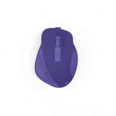 Hama “WM-500” Wireless Mouse, Ergonom., 6 Buttons, No Click Noise, Battery, purple, image 