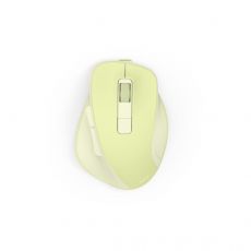 Hama “WM-500” Wireless Mouse, Ergonom., 6 Buttons, W/O Click Noise, Battery, green, image 