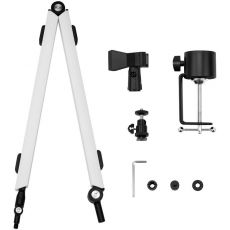 MOUNT ARM, Microphone Arm with Table Clamp - White, image 