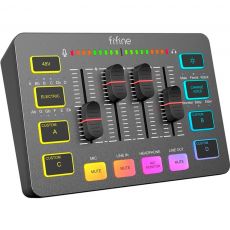 FIFINE SC3 RGB Audio Interface - Black, image 