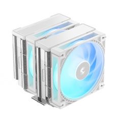 DeepCool CPU Cooler AG620 G2 WH ARGB - Dual-Tower - LGA1851/AM5, image 