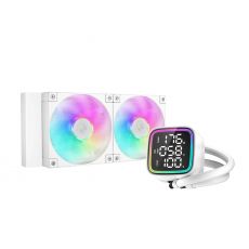 DeepCool Water Cooling LD240 WH - LED Display, A-RGB, image 