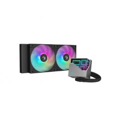 DeepCool Water Cooling LT240 - Addressable RGB, Infinity mirror design - LGA1851/AM5, image 
