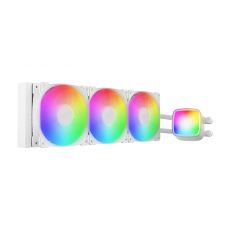 Geometric Future Water Cooling - Eskimo Pro 360 White - Addressable RGB, LGA1851/AM5, image 