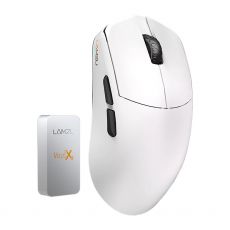 Lamzu MAYA X 8K - Wireless Gaming Mouse - White, image 