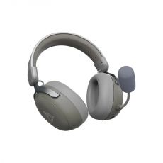 Ajazz Wireless Gaming Headphones - AHM08 MAX Gray, White - Bluetooth , 2.4G, image 