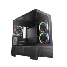 DeepCool Case ATX - CG380U 3F - 3 ARGB Fans, USB-C, image 