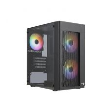 AeroCool Case mATX - Hexform-G-BK-v2 - 3 fans included, image 