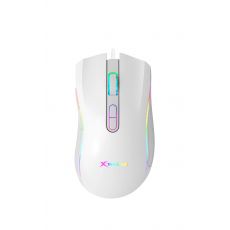 Xtrike ME Gaming Mouse GM-314 White - 7200dpi, RGB, image 
