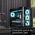 AeroCool Case ATX - P500C-G-BK-v1 - 4 x 120 mm Infinity Mirror A-RGB, image , 8 image