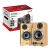 Genius Speakers 2.0 - SP-HF520BT - 20W RMS, Bluetooth, 3D Surround, Pine Wood, image _ab__is.image_number.default