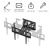 Hama TV Wall Bracket, Swivel, Tilt, Pull-out, 191 cm (75”), up to 40 kg, image , 9 image