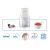 Tocător PHILIPS HR1393/00, 450W 0.7L plastic bowl, white, image _ab__is.image_number.default
