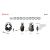 Gaming Earphone A4TECH Bloody MC750, ANC,RGB, Microphone, Black, image , 2 image