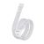 1stPlayer Custom Sleeved Modding Cable White - PCIe 5.0 12VHPWR M/M - FM2-B-WH, image , 5 image