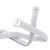 1stPlayer Custom Sleeved Modding Cable White - PCIe 5.0 12VHPWR M/M - FM2-B-WH, image , 6 image