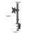 Hama Monitor Holder, Height-adjustable, Swivel / Tilt, 33 - 81 cm (13" - 32"), image _ab__is.image_number.default