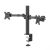 Hama Monitor Holder, 2 Monitors, Height-adjustable, Swivel/Tilt, 13" - 35", image _ab__is.image_number.default