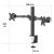 Hama Monitor Holder, 2 Monitors, Height-adjustable, Swivel/Tilt, 13" - 35", image _ab__is.image_number.default