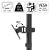 Hama Monitor Holder, Height-adjustable, Swivel / Tilt, 33 - 81 cm (13" - 32"), image _ab__is.image_number.default
