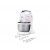Tefal HT312138, Quick mix Hand Mixer with bowl, 300 W, 5 Speeds + turbo, 2 Beaters, 2 Dough hooks, automatic rotating bowl, white & inox standbowl, image _ab__is.image_number.default