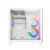 Xigmatek Case mATX - Aqua M Lite Arctic - 5 ARGB Fans, image , 8 image