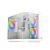 Xigmatek Case mATX - Cubi M Arctic - 6 ARGB Fans, image 