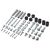 Hama TV Ceiling Mount, Swivel, Height-adjustable, 117 cm (46") up to 20 kg, 220876, image _ab__is.image_number.default