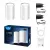 Whole Mesh System Cudy M11000 BE11000 Tri-Band 2.4/5/6Ghz 688 - 5765 Mbps - 2 Pack, image _ab__is.image_number.default