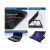 Laptop cooling stand, up to 17", adjustable height (5 positions), 2-port hub, image , 4 image