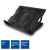 Laptop cooling stand, up to 17", adjustable height (5 positions), 2-port hub, image , 2 image