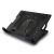 Laptop cooling stand, up to 17", adjustable height (5 positions), 2-port hub, image 