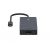 USB-C Multiport Adapter, 4 port, RAPOO-11409, image 