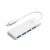 Orico USB3.1 HUB Type-C - 4 x USB3.0 - PAPW4A-C3-015-WH, image 