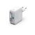 Hama Fast Charger, GaN, 2x USB-C, Extendable Charging Cable, PD, 30 W, white, image 