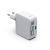 Hama Fast Charger, GaN, 2x USB-C, Extendable Charging Cable, PD, 65 W, white, image , 2 image