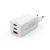 Hama Fast Charger, GaN, 2x USB-C, 1x USB-A, Mini Charger, PD, 65 W, white, image 