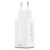 Hama Fast Charger, GaN, 2x USB-C, 1x USB-A, Mini Charger, PD, 65 W, white, image _ab__is.image_number.default